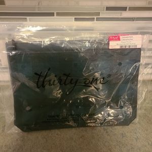 Zippered Pouch  - Buffalo Plaid